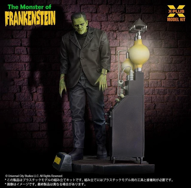 Alt view image 3 of 6 - Frankenstein's Monster 1/8 Scale Plastic Model Kit (X-PLUS)