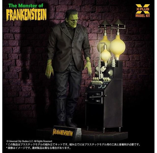Main image of Frankenstein's Monster 1/8 Scale Plastic Model Kit (X-PLUS)