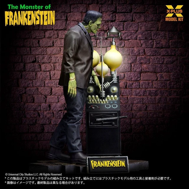 Alt view image 5 of 6 - Frankenstein's Monster 1/8 Scale Plastic Model Kit (X-PLUS)