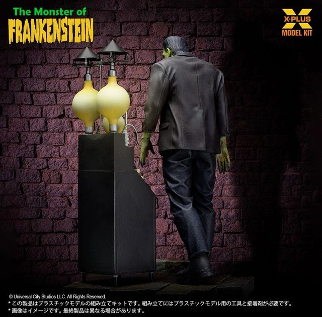 Alt view image 6 of 6 - Frankenstein's Monster 1/8 Scale Plastic Model Kit (X-PLUS)