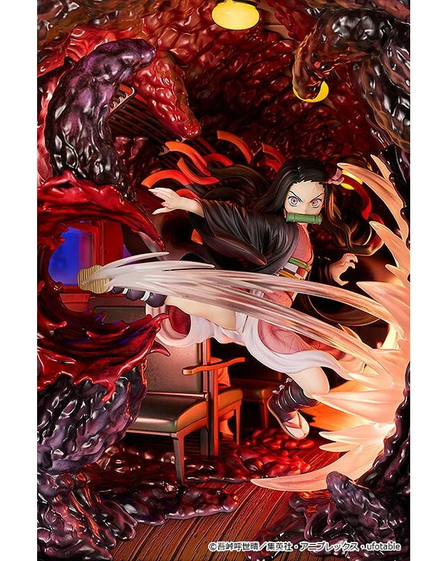 Alt view image 3 of 6 - Nezuko Kamado Mugen Train Ver. Demon Slayer Complete Figure