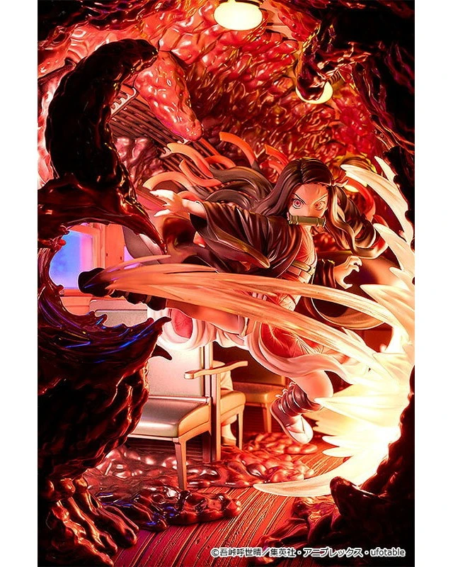 Alt view image 4 of 6 - Nezuko Kamado Mugen Train Ver. Demon Slayer Complete Figure