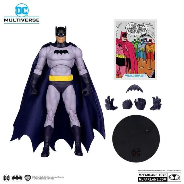 Main image of DC Multiverse Batman (Purple Suit/Red Platinum Edition) Action Figure