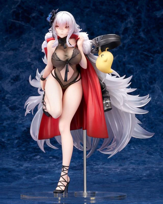 Alt view image 4 of 6 - Graf Zeppelin Beachside Urd Ver. 1/7 Complete Figure (Azur Lane)