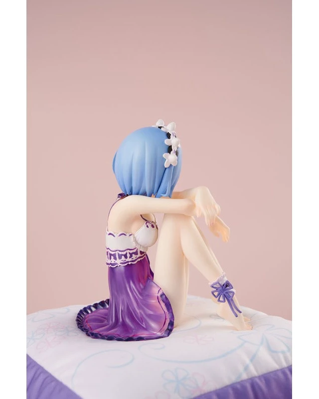 Alt view image 5 of 6 - Rem Birthday Purple Lingerie Ver. 1/7 Complete Figure (Re:Zero)