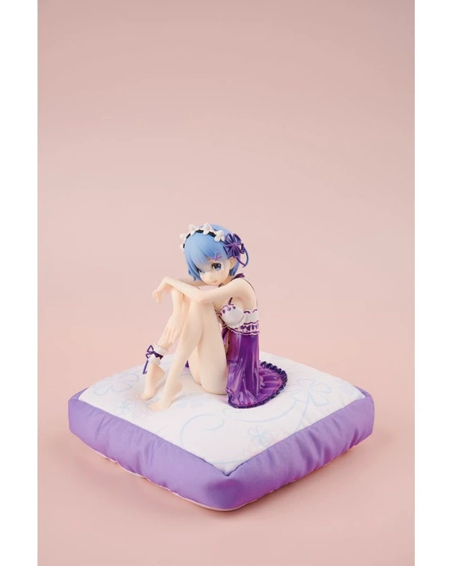 Alt view image 2 of 6 - Rem Birthday Purple Lingerie Ver. 1/7 Complete Figure (Re:Zero)