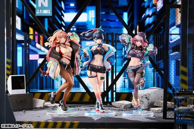 Alt view image 3 of 6 - GRIDMAN UNIVERSE Dreamy Divas Ver. Complete Figure Set