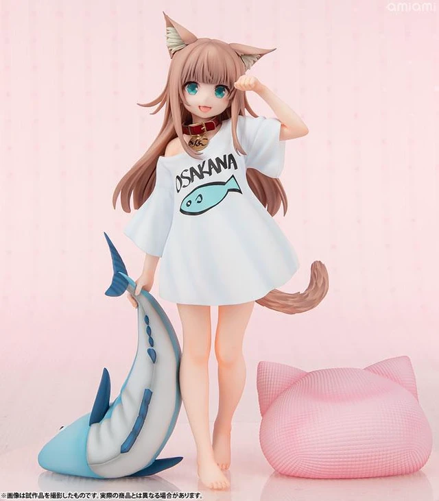 Alt view image 2 of 6 - Kinako: Ohayo Ver. 1/6 Complete Figure (My Cat is a Cute Girl)
