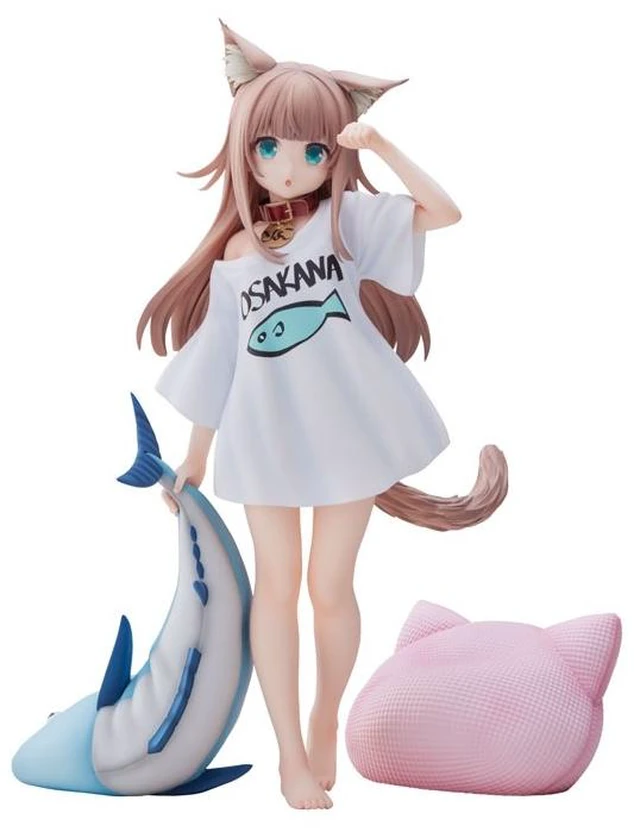 Main image of Kinako: Ohayo Ver. 1/6 Complete Figure (My Cat is a Cute Girl)