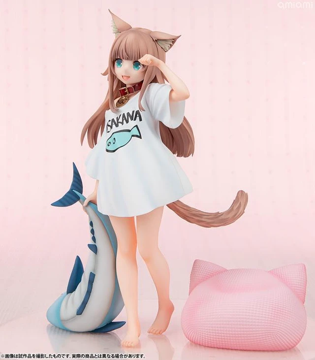 Alt view image 3 of 6 - Kinako: Ohayo Ver. 1/6 Complete Figure (My Cat is a Cute Girl)