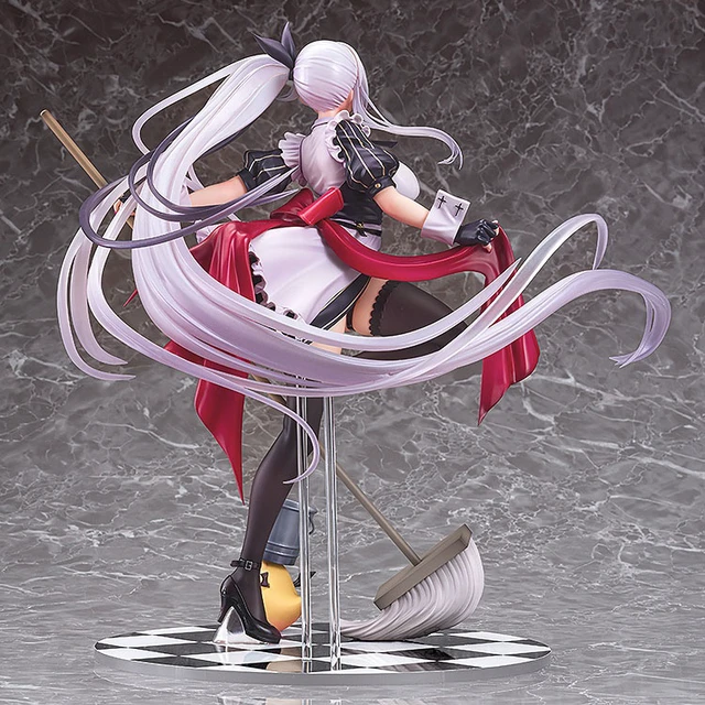Alt view image 5 of 6 - Thüringen: Moonlight Cleaning Ver. Azur Lane 1/7 Complete Figure