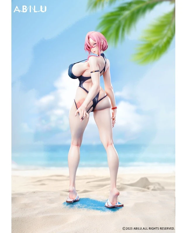 Alt view image 2 of 6 - Molly's Changing Time: Racing Swimsuit Ver. 1/4 Complete Figure