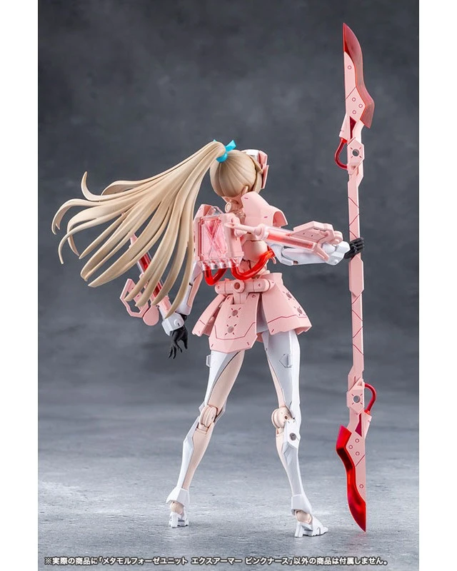 Alt view image 5 of 6 - Megalomaria Metamorphose Unit Ex-Armor Pink Nurse Plastic Model