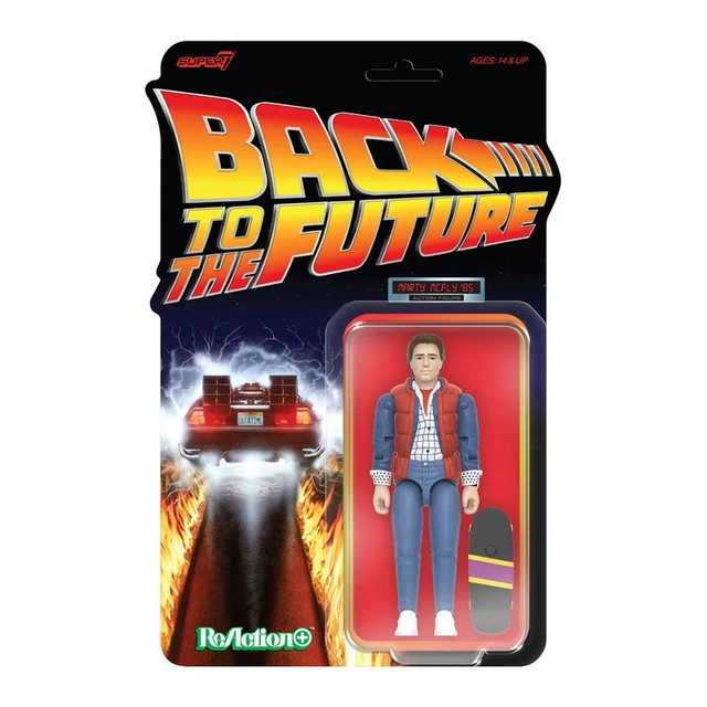 Alt view image 2 of 3 - Marty McFly (1985) ReAction+ Action Figure - Back to the Future