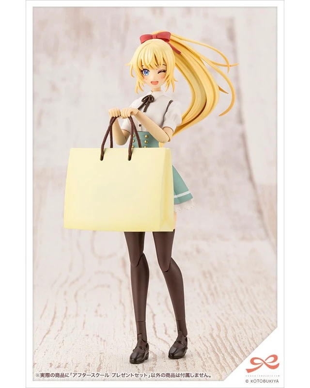 Alt view image 5 of 6 - After School Present Set 1/10 Scale Plastic Model (Sousai Shojo Teien)