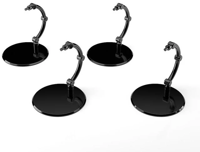 Alt view image 6 of 6 - THE Simple Stand mini x4 Black (For Small & Deformed Figures)