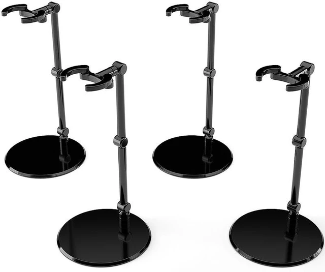 Alt view image 2 of 6 - THE Simple Stand mini x4 Black (For Small & Deformed Figures)