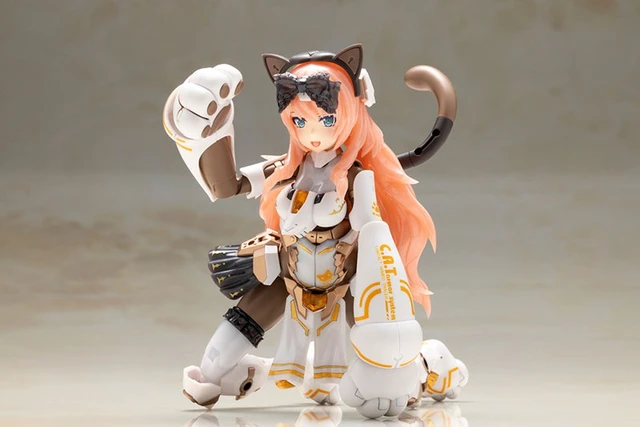 Alt view image 4 of 6 - Frame Arms Girl Durga I (Cat Armor Ver. -Calico-)