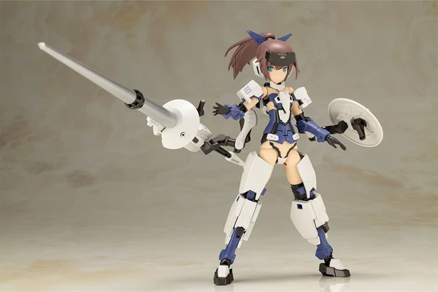 Alt view image 4 of 6 - Frame Arms Girl Jinrai (Lancer Ver.) Model Kit