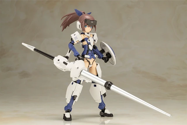 Alt view image 5 of 6 - Frame Arms Girl Jinrai (Lancer Ver.) Model Kit