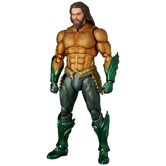 Alt view image 5 of 6 - MAFEX Aquaman (Gold & Green Suit) Aquaman and the Lost Kingdom