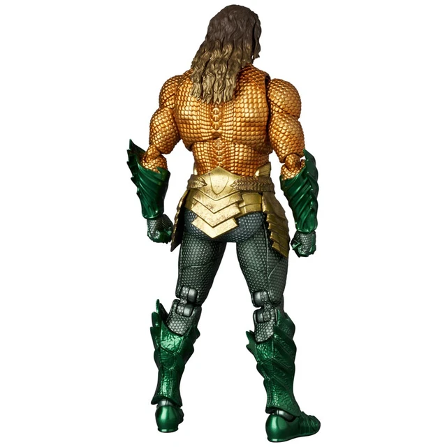Alt view image 6 of 6 - MAFEX Aquaman (Gold & Green Suit) Aquaman and the Lost Kingdom