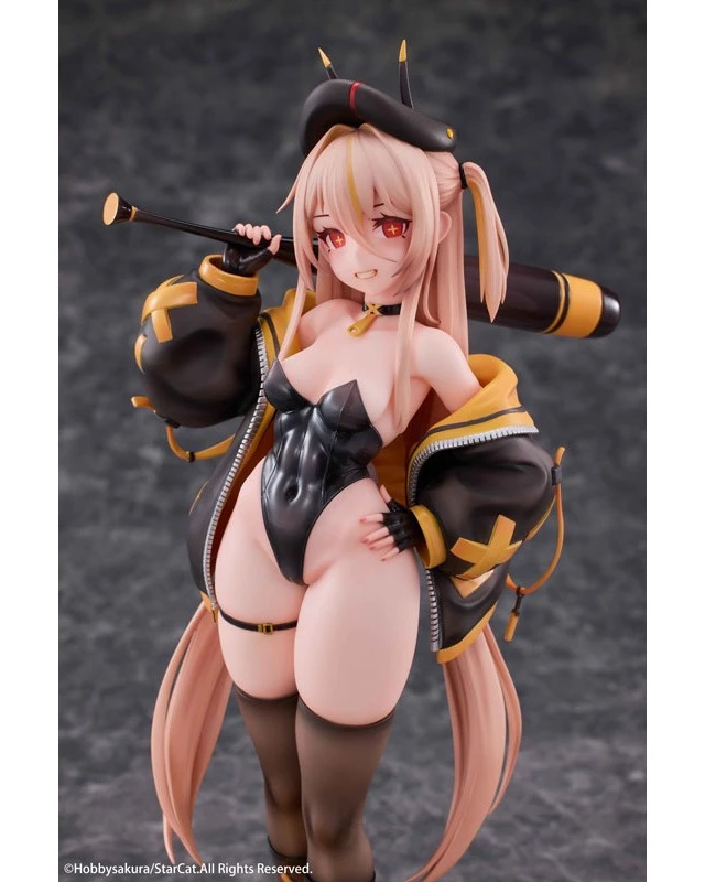 Alt view image 6 of 6 - Rainbow Nanohana Hoshi Illustrated by StarCat 1/6 Complete Figure Limited Ed.