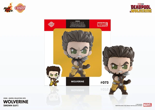 Alt view image 2 of 4 - Cosbi Marvel Collection #073 Wolverine (Brown Suit) (Deadpool & Wolverine)