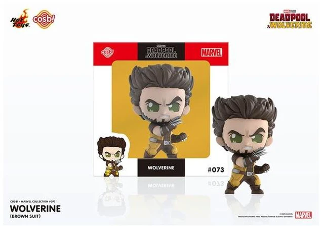 Main image of Cosbi Marvel Collection #073 Wolverine (Brown Suit) (Deadpool & Wolverine)