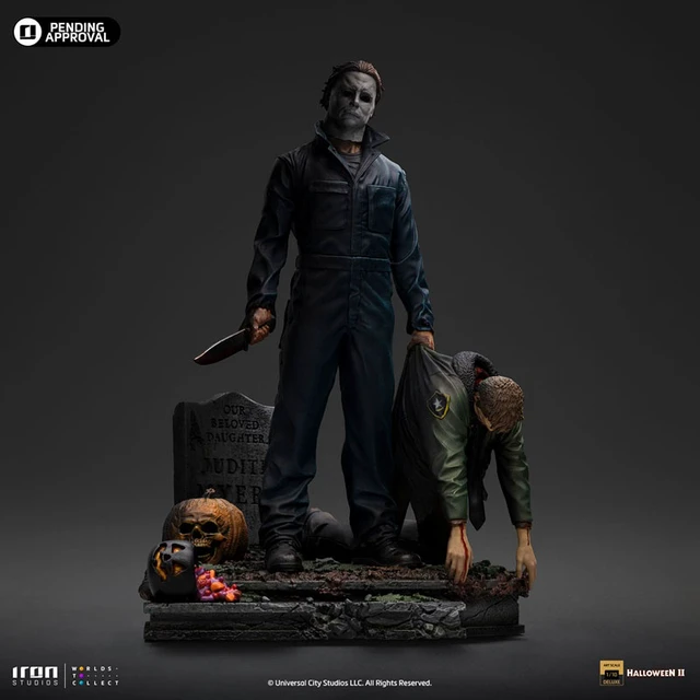 Alt view image 3 of 6 - Michael Myers Halloween II Deluxe Art Scale 1/10 Statue