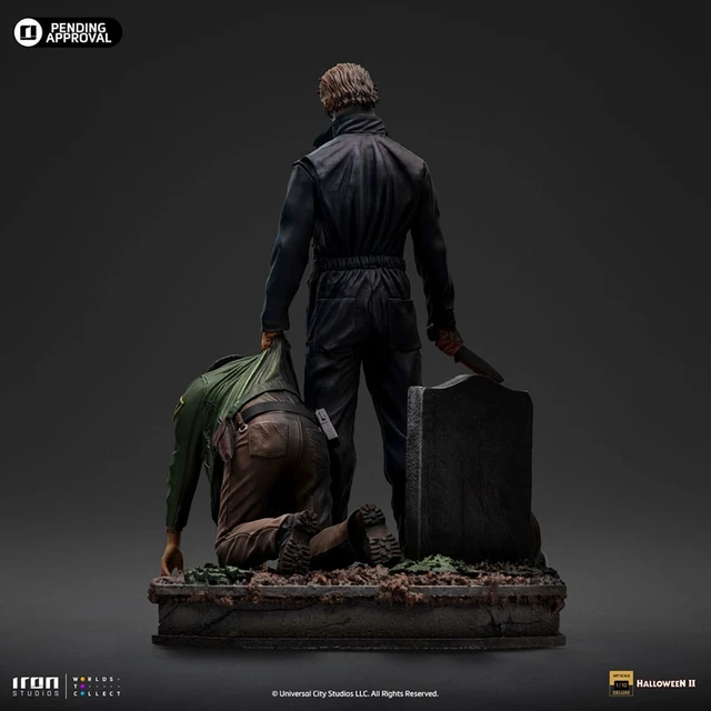 Alt view image 6 of 6 - Michael Myers Halloween II Deluxe Art Scale 1/10 Statue