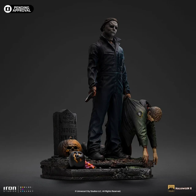 Alt view image 5 of 6 - Michael Myers Halloween II Deluxe Art Scale 1/10 Statue