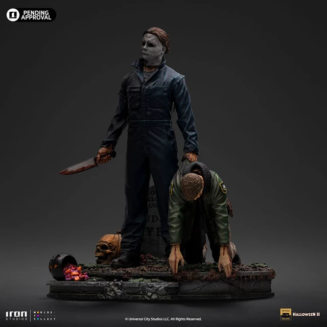Alt view image 4 of 6 - Michael Myers Halloween II Deluxe Art Scale 1/10 Statue