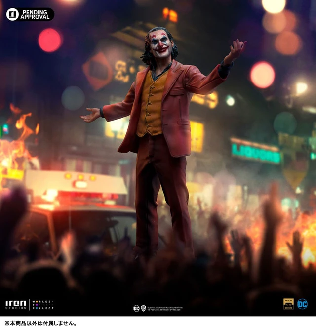 Alt view image 6 of 6 - Joker (Arthur Fleck) Deluxe Art Scale 1/10 Statue