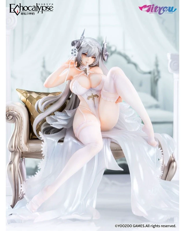 Alt view image 3 of 6 - Echocalypse: Lilith Pure White Bond Ver. 1/7 Complete Figure