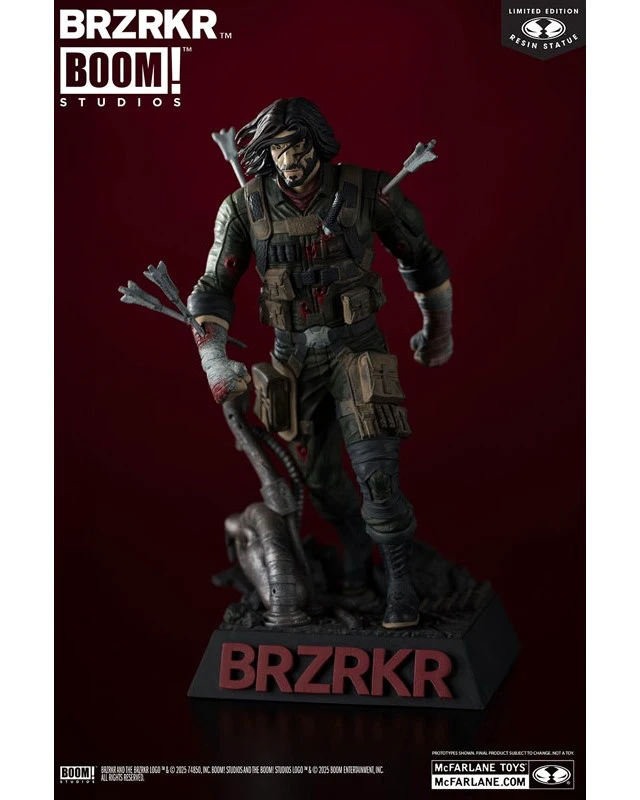 Alt view image 4 of 6 - BRZRKR B Statue (McFarlane Toys)