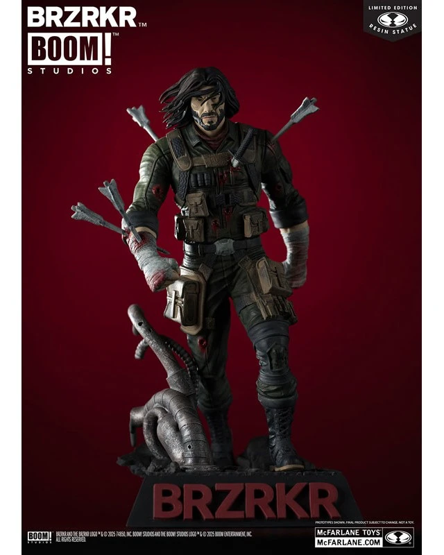 Alt view image 2 of 6 - BRZRKR B Statue (McFarlane Toys)