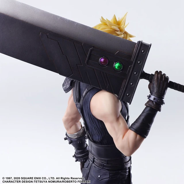 Alt view image 4 of 6 - Cloud Strife Static Arts - Final Fantasy VII Remake