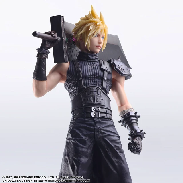 Alt view image 6 of 6 - Cloud Strife Static Arts - Final Fantasy VII Remake