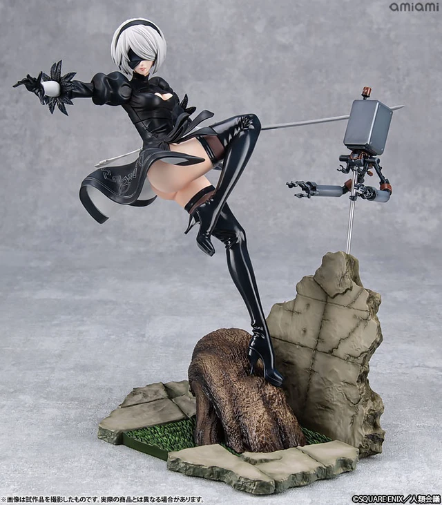 Alt view image 3 of 6 - ARTFX J NieR:Automata Ver1.1a 2B 1/8 Complete Figure