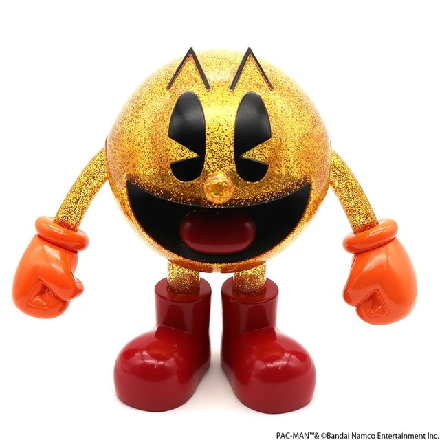 Alt view image 2 of 6 - SOFVIPS Pac-Man Clear Yellow Glitter Complete Figure