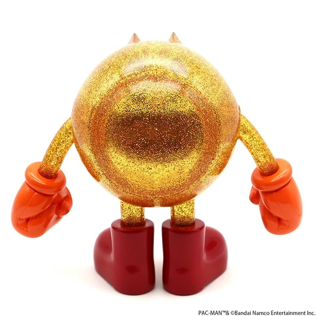 Alt view image 4 of 6 - SOFVIPS Pac-Man Clear Yellow Glitter Complete Figure