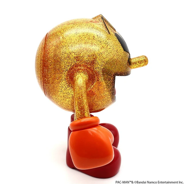 Alt view image 5 of 6 - SOFVIPS Pac-Man Clear Yellow Glitter Complete Figure