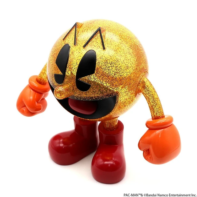 Alt view image 6 of 6 - SOFVIPS Pac-Man Clear Yellow Glitter Complete Figure