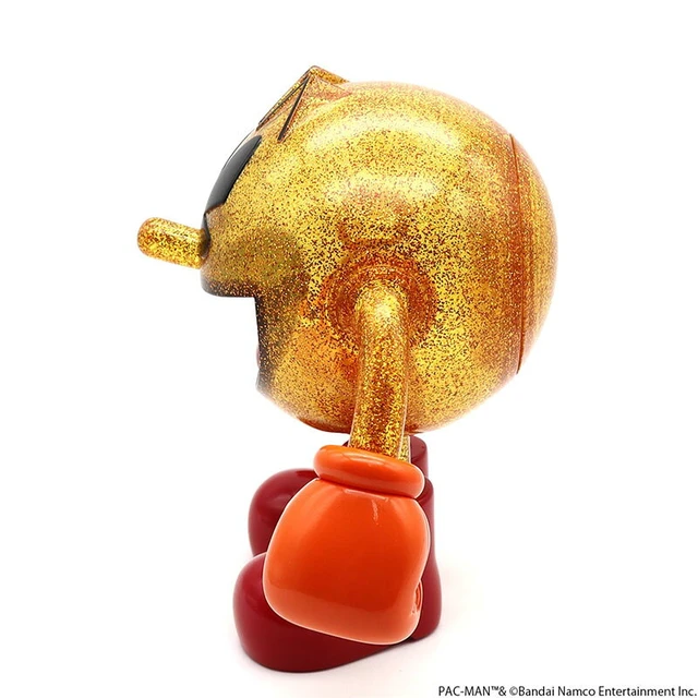 Alt view image 3 of 6 - SOFVIPS Pac-Man Clear Yellow Glitter Complete Figure