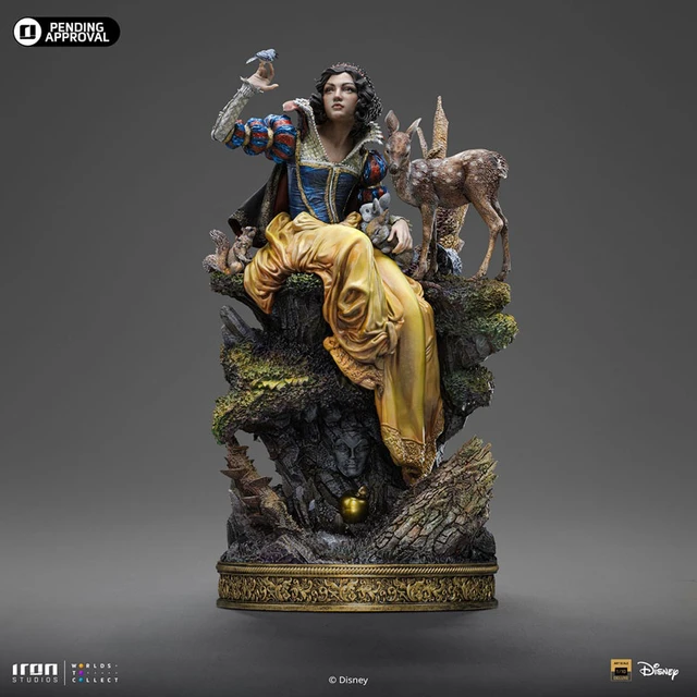 Alt view image 3 of 6 - Snow White by Heather Edwards Deluxe Art Scale 1/10 Statue