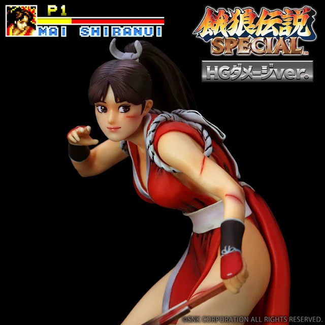 Alt view image 2 of 6 - Mai Shiranui (HG Damage Ver.) Complete Figure - Fatal Fury Special