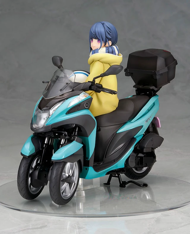 Alt view image 6 of 6 - Rin Shima with Three-Wheeled Bike 1/10 Complete Figure (Laid-Back Camp)