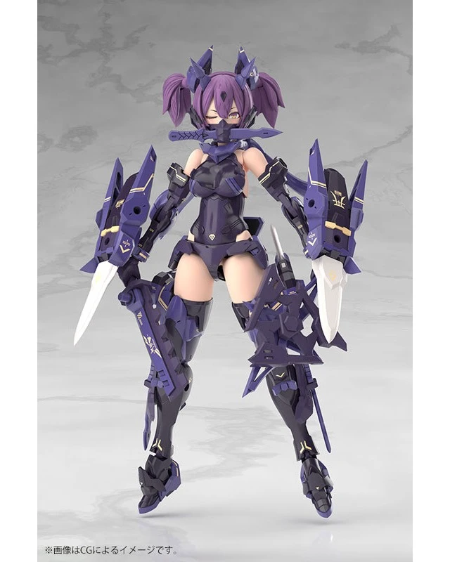 Alt view image 5 of 6 - Megami Device Asra Ninja Kaname Shadow Edition Full Package 1/1 Model Kit