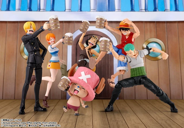 Alt view image 5 of 6 - S.H.Figuarts Banquet Set -Straw Hat Crew- ONE PIECE